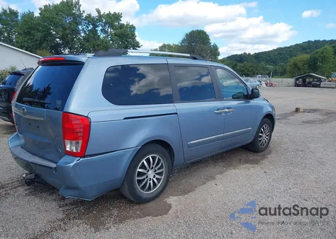 2011 Kia Sedona Ex из США, поврежденный, VIN KNDMH4C70B6377308